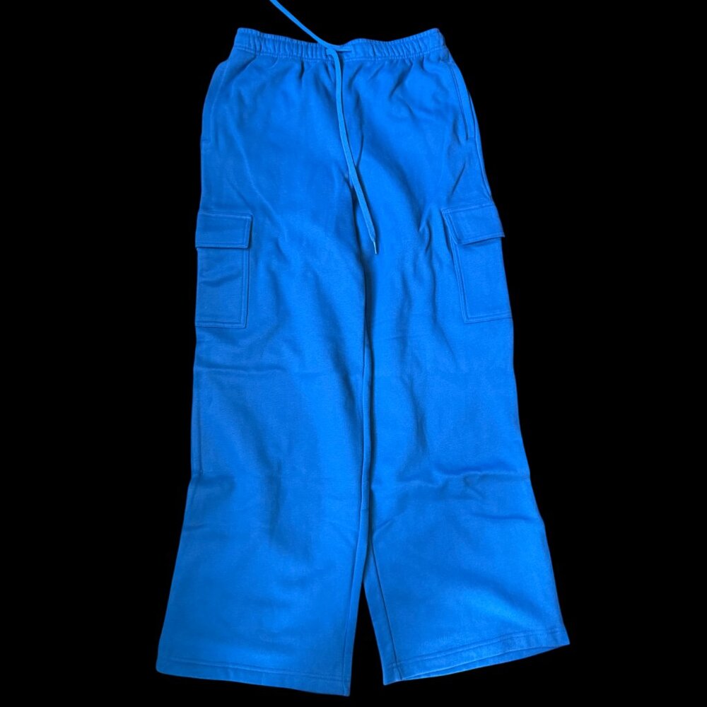 New Lands’ End High-Rise Cargo Lounge Pants – Size Small (6–8)